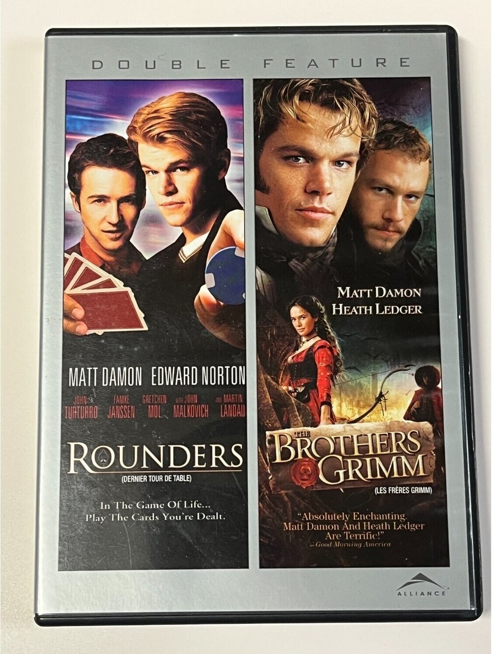Rounders DVD Double Feature Matt Damon 2000s Drama